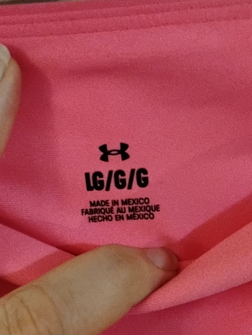 Under Armour Women’s Coral Pink Athletic Shorts